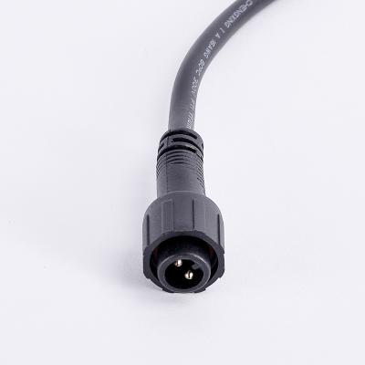 China Wholesale Price Flame Retardant M12 4pin Cable Black M12 Waterproof Cable Length 2pin-8pin IP67 Custom Connector Cable for sale