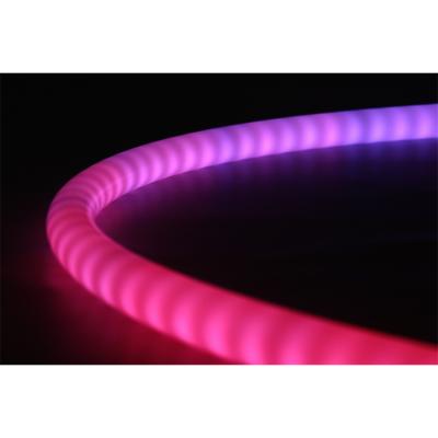 China Residential Hot Selling Popular Custom Made RGB Neon Lights Silicone Lamp Around Waterproof Neon 24V Led Strip Light for sale