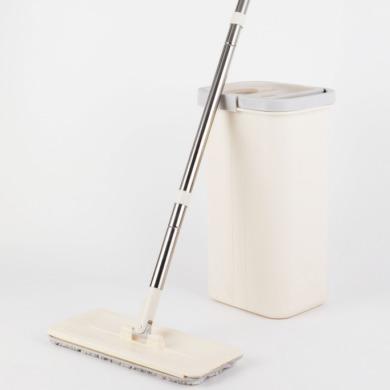 China Factory Supply Household Cleaning Tool High Quality Dry And Wet Mop Household Flat Mop And Bucket Set for sale