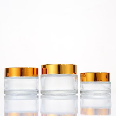 China Packaging Glass Bottle Ice Cream Water Bottle 100ml Cream Cream Bottle for sale