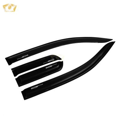 China Acrylic Plastic Plexiglass For Toyota Hilux Revo 2016 Factory Direct Sale 2015-2018 Durable Black Car Window Sun Shade Rain Shield for sale