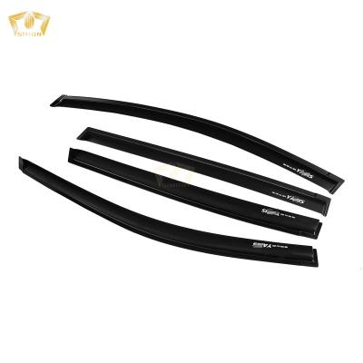 China Decoration+Protection For Toyota Yaris 2016+ 2015 High Quality Acrylic Plastic 2018 Car Window Sun Visor Rain Shields for sale