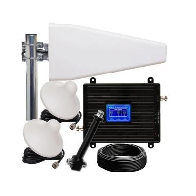 China Home Office Farm Hotel Mobile Boat 4G Signal Booster / Repeater / Amplifier / Extender 900 1800 2100Mhz for sale