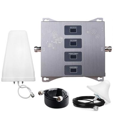 China Home Office Farm Hotel Mobile Boat 4G Signal Booster / Repeater / Amplifier / Extender 900 1800 2100Mhz for sale