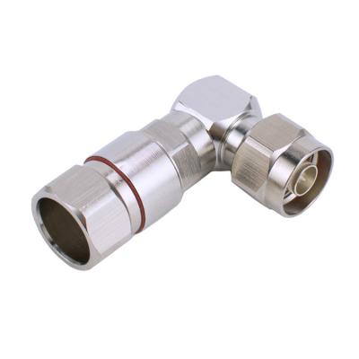 China RF All Copper One Half 1/2 Conductor Elbow N-1/2 Connector N-JW1/2 Right Angle Elbow 90 Degree Big Elbow for sale