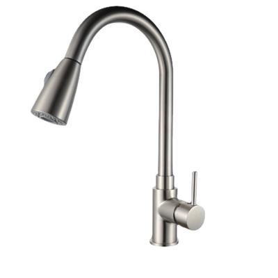 China Pull Out High Quality Spray Kitchen Pull Down Faucet With Flexible Spout for sale