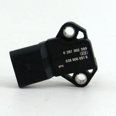 China Metal+Plastic Air Pressure MAP Sensor For VW AUDI SKOKA 038906051B 0281002399 for sale