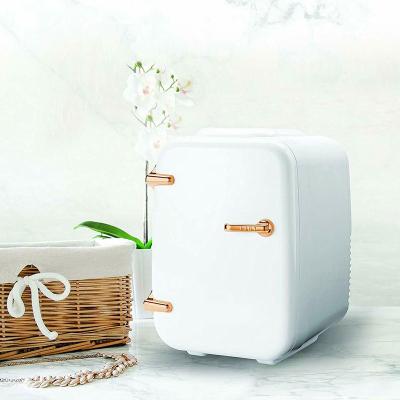 China COMPRESSOR Private Label Mini Makeup Fridge Beauty Refrigerator Cosmetic Refrigerators for sale