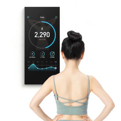 China Mirror for Fitness New Design Smart Fitness Mirror with Built-in Full HD Touch Screen for Gym for sale