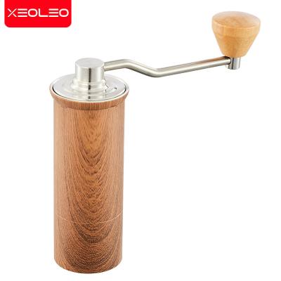 China XEOLEO 45MM Car Coffee Grinder Aluminum Coffee Grinder Mini Portable 15g Black/Brown/Silver/Gold Manual Milling Machine for sale