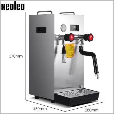 China XEOLEO Type Boiling Water Machine 8L/12L Milk Bubble Steamer Tea Shop Equipment Machine Commercial Coffee Maker for sale