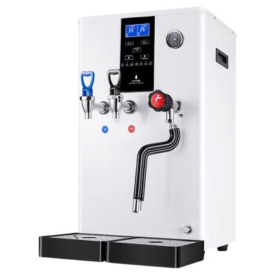 China XEOLEO type steamer water heater milk bubble machine boiling water machinTeapresso machine coffee maker tea shop office commercial equipment for sale