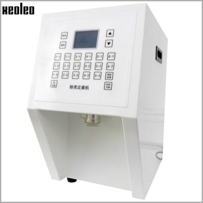 China XEOLEO Hotels Quantitative Powder Quantifier Machine for Creamer/Taro/Sugar/Cocoa/Coffee Powder Dispenser 3500ml Fructose Machine for sale