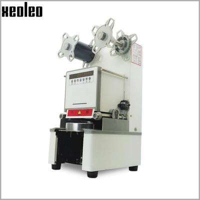 China XEOLEO Hotels Automatic Cup Sealer Sealing Machine For 90/95mm Cup Bubble Tea Machine Boba Tea Shop Equipment Seal 88/105/120mm Cup for sale