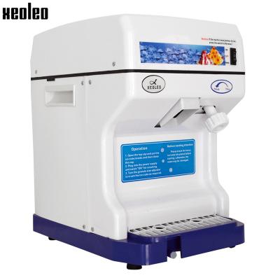 China XEOLEO Commercial Automatic Ice Cream Smoother Ice Shaver 120kg/h Snow Cone Machine Electric Slushie Maker Smoothie Machine for sale