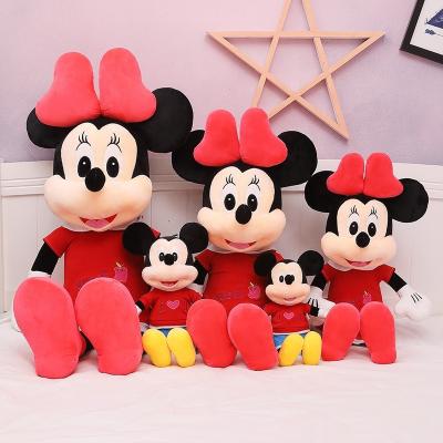 China Wholesale Couple Plush Mickey Mouse 2 Stuffed Toy Friend Pillows Can Be Customized for sale