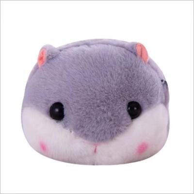 China Low price portable wholesale cartoon cute hamster backpack plush one shoulder creative cross - body bag children's chain bag for sale