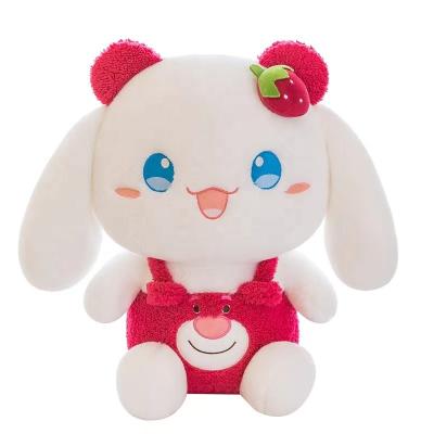 China Wholesale Cute Radio Rabbit Observatory Low Price Plush White Ohio State University Doll Berry Cute Resting Toy Stuffed Doll for sale