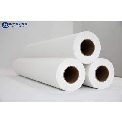 China Textiles Best quality sticky/tacky sublimation paper rolls factory sell for sale