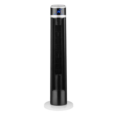 China LED Large Screen Floor Tower Remote Mute Bladeless Fan for sale