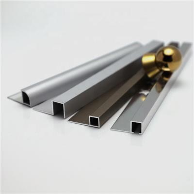 China Modern Free Sample Customized Tile Accessories Ceramic Aluminum Tile Trim for sale