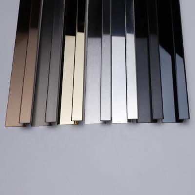 China Niu Yuan Free Sample Hot Sale Modern Customized Stainless Steel Tile Decorative Junction Panel for sale