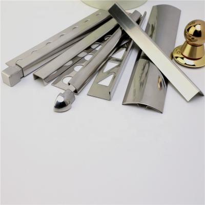 China Modern Good Prices High Quality Ceramic Trim Stainless Steel Tile Edge Trim for sale