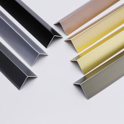 China Free Sample Modern OEM Logo Customized Stainless Steel Tile Trim Corners for sale