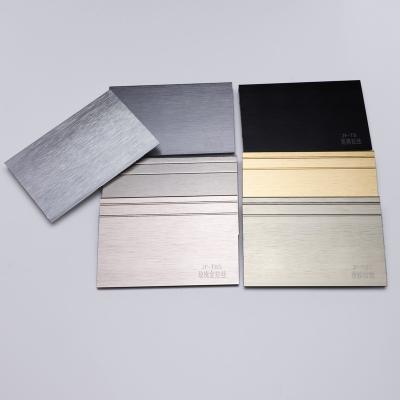 China Wholesale Free Sample Modern Customized Skirting Tile Trim Aluminum for sale