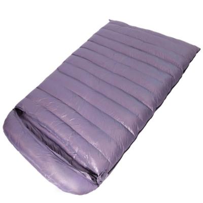 China 400 Outdoor Camping Cloth / Indoor Reliable Septum 2022 Reputation High Quality Double Style Sleeping Bag for sale