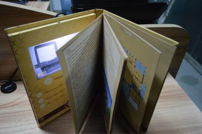 China New Arrival! 10inch Lcd video display card/LCD video greeting card, video brochure card fo for sale