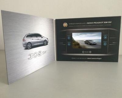 China Touch screen video brochures with TFT LCD 7'' touch screen for advertise Factory Support for sale