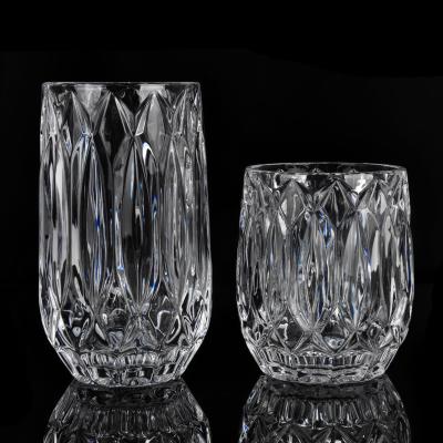 China Old Fashioned Double Pair Rock 10oz Whiskey Glass Tumbler Viable Thick Bottom Glass Whiskey Glasses for sale