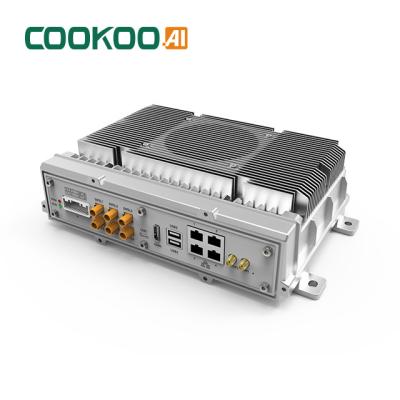 China Computing Power Integrated Strong Industrial Computer Jetson AGX Xavier For AI Robot AGV Amr AI Edge Computer 32GB 256 Bit LPDDR4 for sale