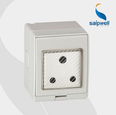 China Residential / General Purpose South African Wall Socket SABS CE Standard Outdoor Waterproof Type Outlet Australia for sale