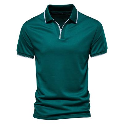 China 2022 New High Quality Breathable Business Men's Polo Shirt Polo Shirts Work Wear T-shirts for sale