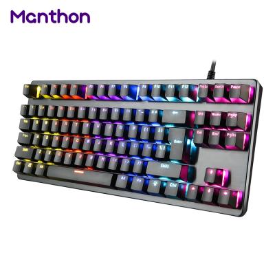 China Anti-ghosting Thin Top Quality Laptop Gaming Teclados Mechanical Keyboard for sale