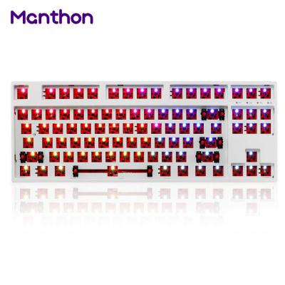 China FEKER F84T 84 Anti-Ghosting Keys DIY Hotswap Mechanical Keyboard Kit with Type-C 2.4G 3/5pin Wireless BT RGB Backlit for sale