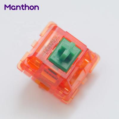 China Hotswap Plastic Adapter Anti-ghosting Outemu Low Profile Shaft 12Mm Scissor Plug Red Mechanical Keyboard Switches for sale