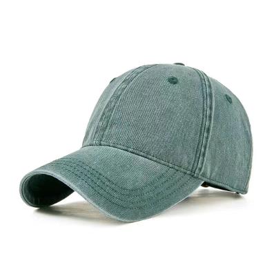 China 6-Panel Hat 6 panel wash cotton dad cap baseball sports cap hats for sale