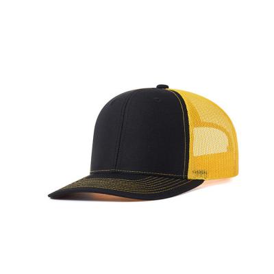 China 6-Panel Hat Richardson 112 trucker hats 6 panel leather patch mesh Trucker Baseball Cap Hat for sale