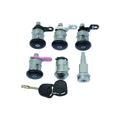 China Zinc& plastic transit 93-99, 95VB B22050 FG car lock set, lock cylinders for ford for sale