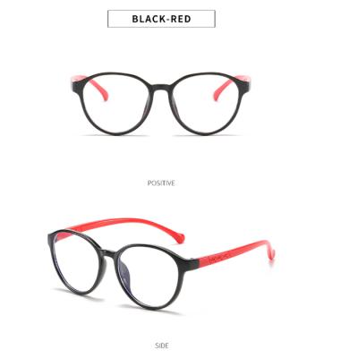 China Anti Blue Light Ray Optical Glasses Computer Blue Lens Protect Eyes Eyewear Plastic Cheap Kids Optical Frame for sale