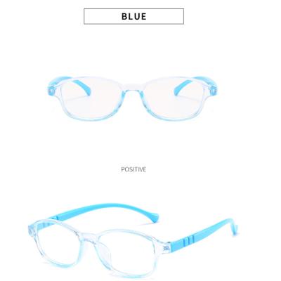 China Anti Blue Light Ray Optical Glasses Computer Blue Lens Protect Eyes Plastic Eyewear Cheap Kids Optical Frame FY1007 for sale