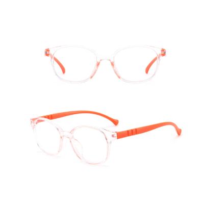 China Anti Ray Optical Glasses Students Blue Light Ray Computer Blue Lens Protect Eyes Plastic Cheap Kids Optical Frame FY1008 for sale