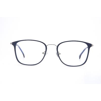 China 2021 New Fashion Stainless Steel Mens Trendy Eyewear Ready Optical Frame for sale