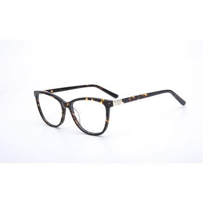 China Anti Ray Optical Glasses blue NEW Arrive Fashionable High Quality Vintage Eyewear Glasses Optical Frame Acetate Spectacle Glass for sale