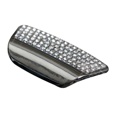 China Bling Bling Crystal Car Center Console Armrest Box Switch Knob Trim Rhinestone Sticker For Mercedes Benz for sale