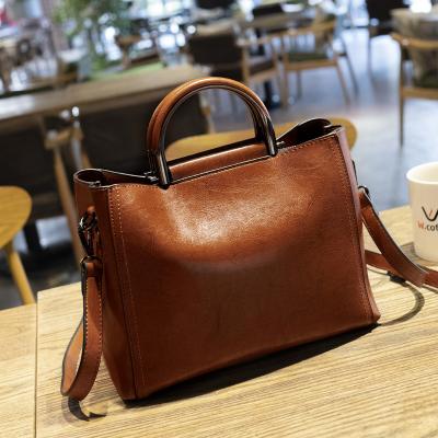 China Hot Selling Fashion PU Leather Shoulder Woman Tote Bag Women Lovely Cross Bags for sale