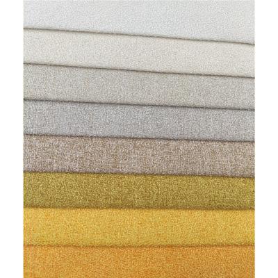 China Breathable Multicolor Skin Friendly Sofa Fabric Home Textile Curtain High Quality Plain Linen Fabric for sale